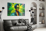 Rihanna Glass Wall Art || Designer Collection.