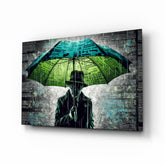 Rain of Answers Glass Wall Art || Designer Collection.