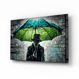 Rain of Answers Glass Wall Art || Designer Collection.