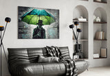 Rain of Answers Glass Wall Art || Designer Collection.