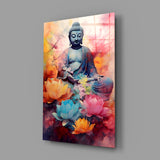 Buddha Glass Wall Art || Designer Collection.