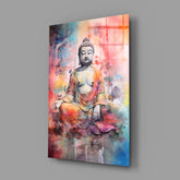 Buddha Glass Wall Art || Designer Collection.