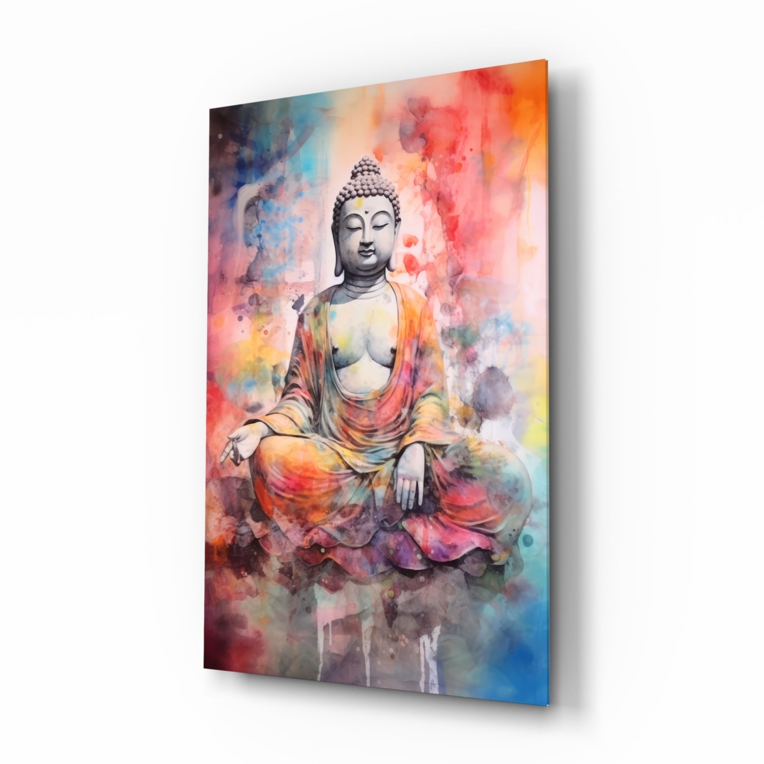 Buddha Glass Wall Art || Designer Collection.