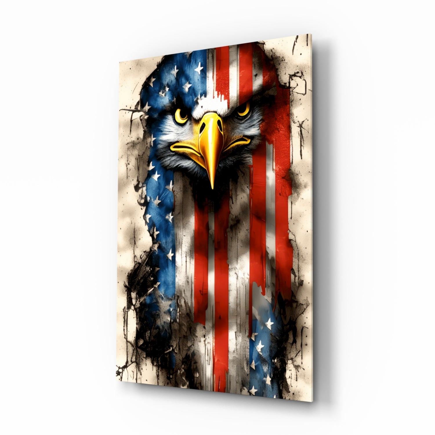 American Eagle Glass Wall Art || Designer Collection.
