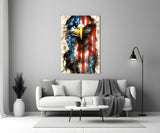 American Eagle Glass Wall Art || Designer Collection.