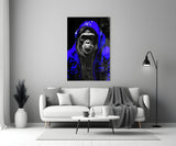 The Ape Glass Wall Art || Designer Collection.
