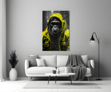 Rebellios Ape Glass Wall Art || Designer Collection.