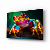 Froglet Glass Wall Art || Designer Collection.