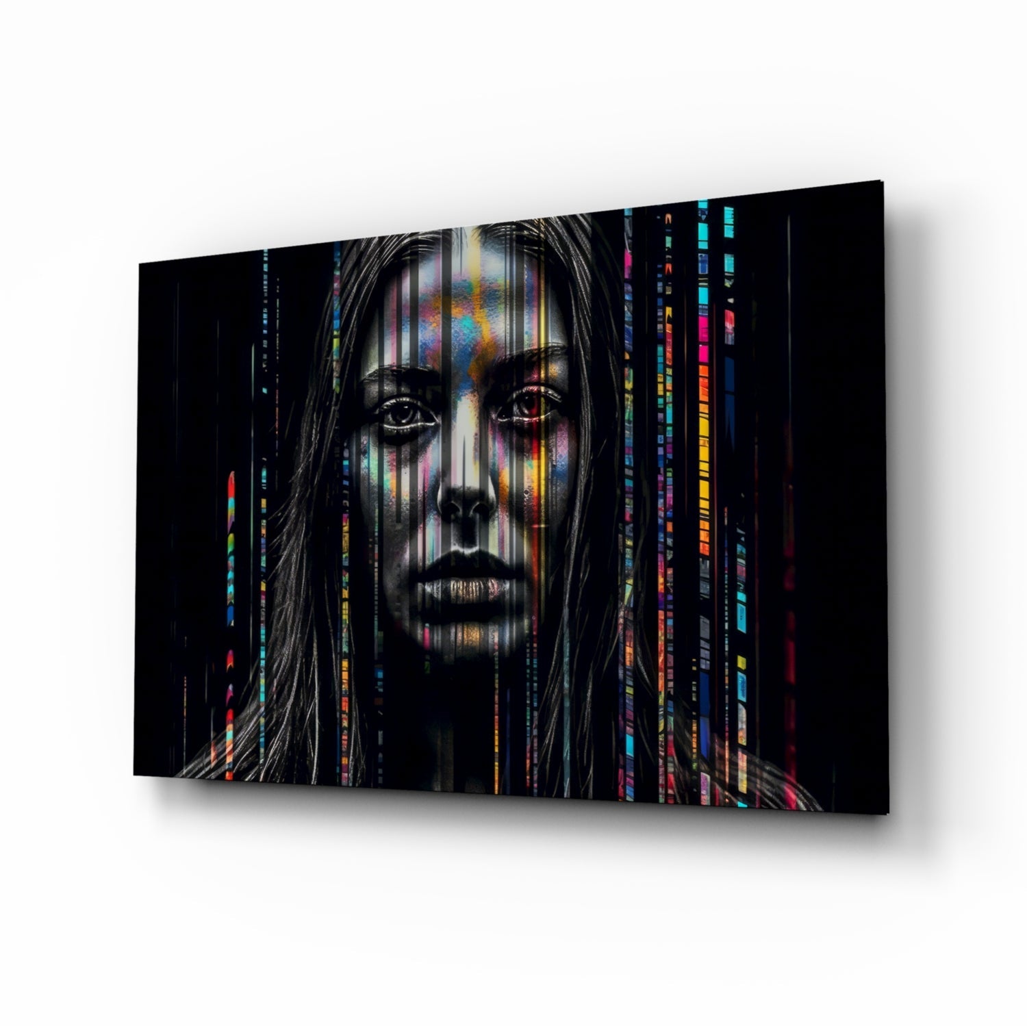Color Stream Glass Wall Art || Designers Collection.