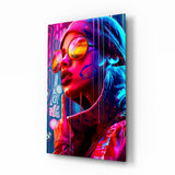 Stylish Woman Glass Wall Art || Designer Collection.