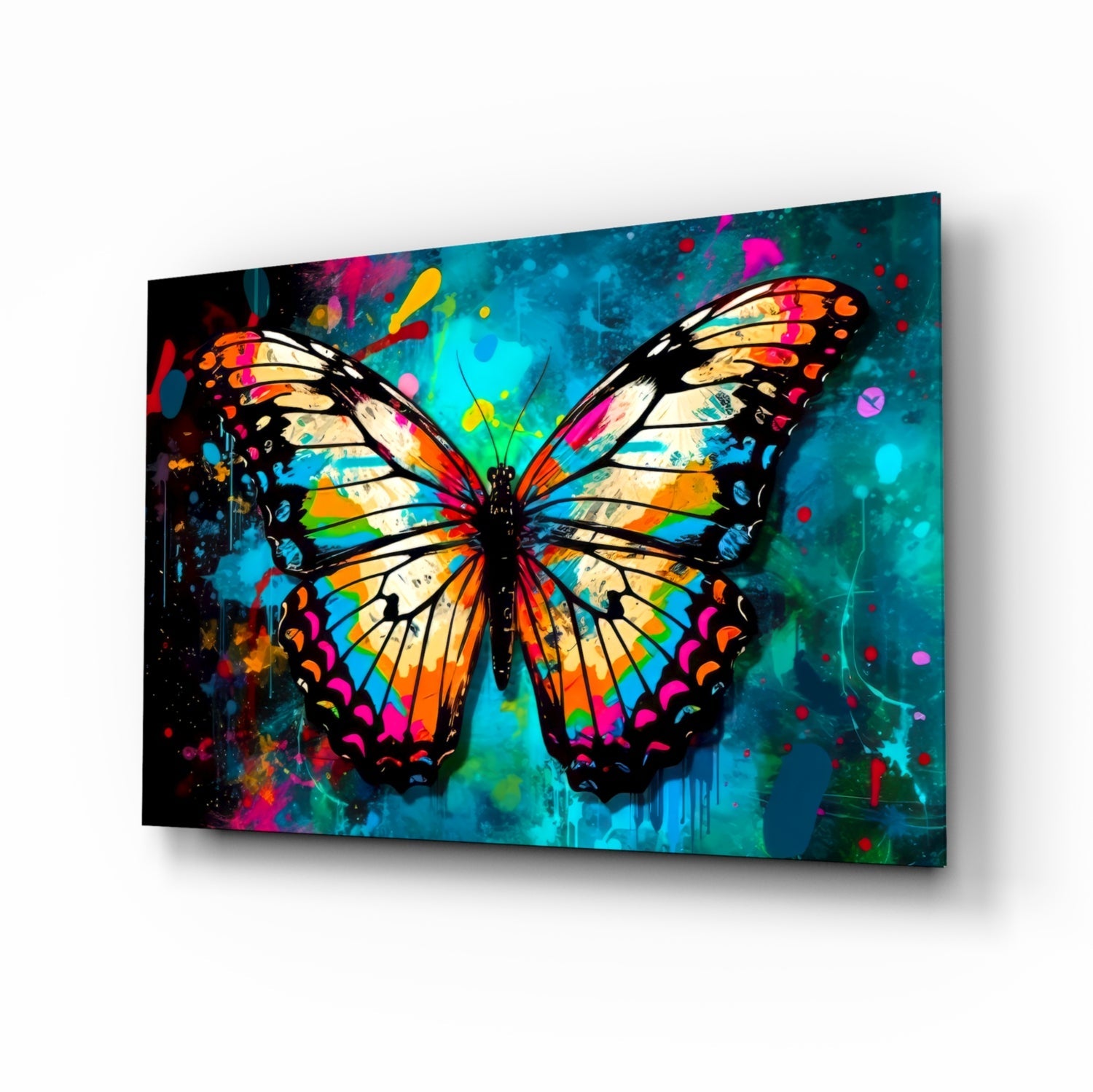 Butterfly Glass Wall Art || Designer Collection.