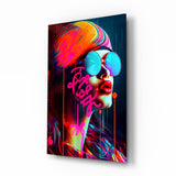 Lips and Looks Glass Wall Art || Designer Collection.