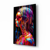 Beauty in Colors Glass Wall Art || Designer Collection.