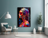 Beauty in Colors Glass Wall Art || Designer Collection.