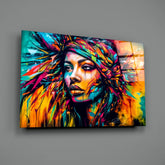 Beauty Glass Wall Art || Designer Collection.