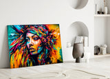 Beauty Glass Wall Art || Designer Collection.