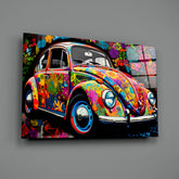 Flowering VW Glass Wall Art || Designer Collection.
