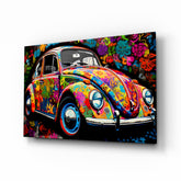 Flowering VW Glass Wall Art || Designer Collection.