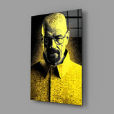 Heisenberg Glass Wall Art || Designer Collection.