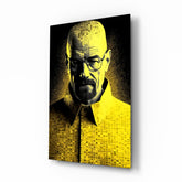 Heisenberg Glass Wall Art || Designer Collection.