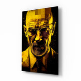 Heisenberg Glass Wall Art || Designer Collection.