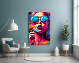 Lollipop Glass Wall Art || Designer Collection.