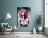 Colors in My Head Glass Wall Art || Designer Collection.