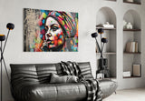 Peaceful Mind Glass Wall Art || Designer Collection.