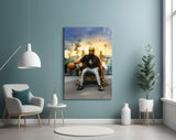 James Harden Glass Wall Art || Designer Collection.
