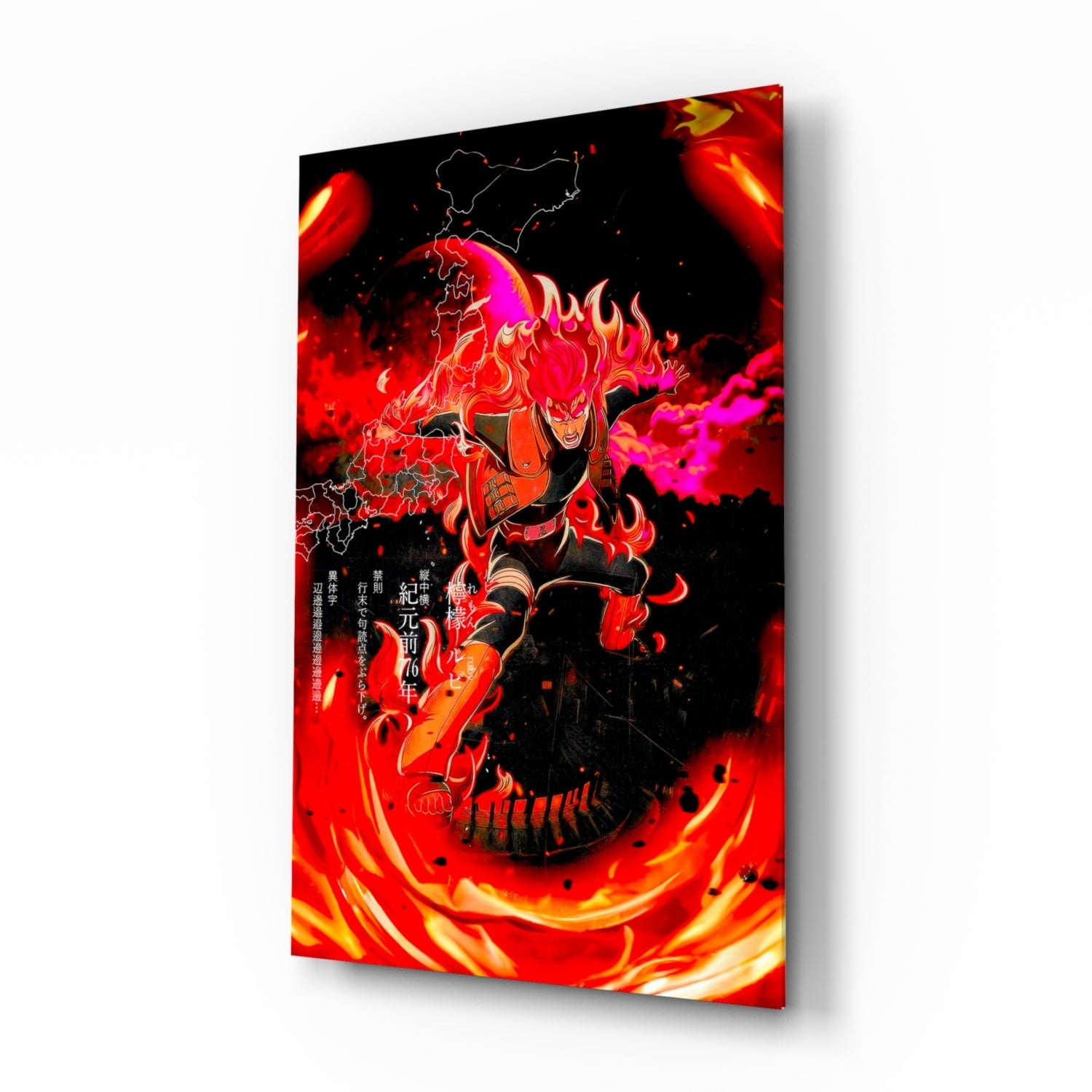 Manga Glass Wall Art || Designer Collection.