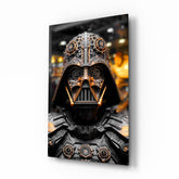 Darth Vader Glass Wall Art || Designer Collection.