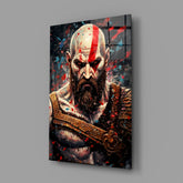 Kratos Glass Wall Art || Designer Collection.