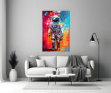 Astronaut Glass Wall Art || Designer Collection.