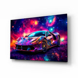 Ferrari Glass Wall Art || Designer Collection.