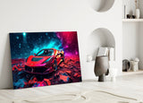 Ferrari Glass Wall Art || Designer Collection.