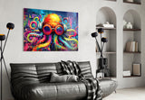 Octopus Glass Wall Art || Designer Collection.