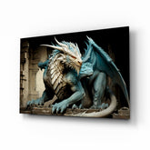 Dragon Glass Wall Art || Designer Collection.