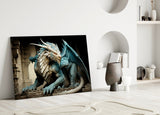 Dragon Glass Wall Art || Designer Collection.
