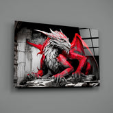 Dragon Glass Wall Art || Designer Collection.