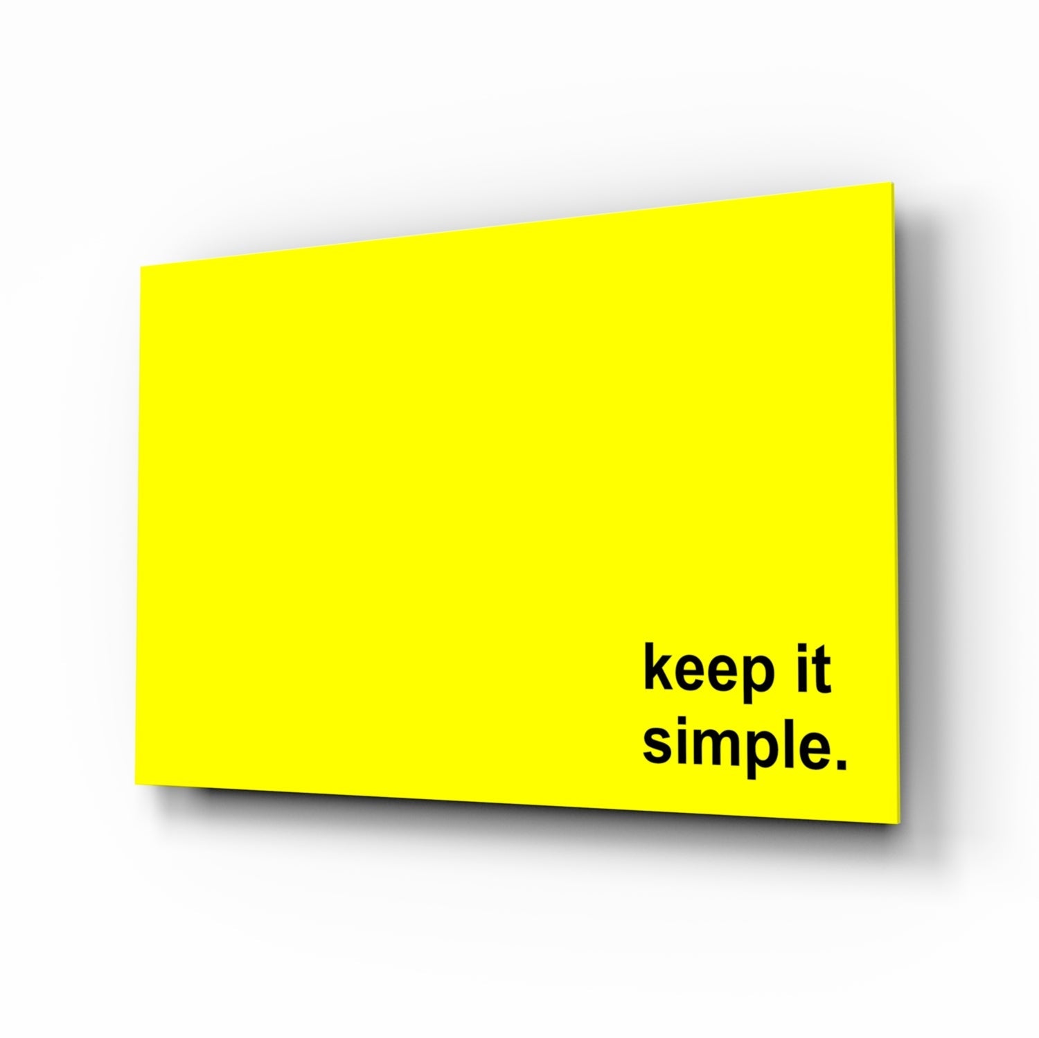 Simple Glass Wall Art || Designer Collection.