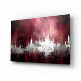 City Silhouette Glass Wall Art || Designer Collection.