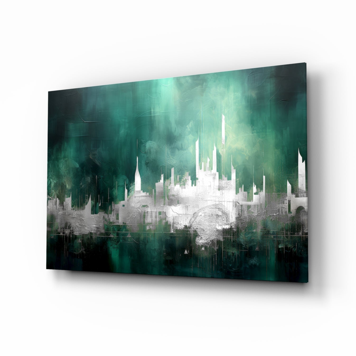 City Silhouette Glass Wall Art || Designer Collection.