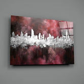 City Silhouette Glass Wall Art || Designer Collection.