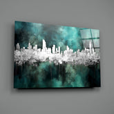 City Silhouette Glass Wall Art || Designer Collection.