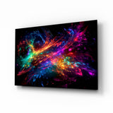 Colors of Space Glass Wall Art || Designer Collection.