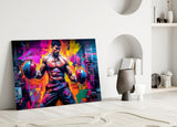Boxing Glass Wall Art || Designer Collection.