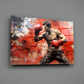 Boxing Glass Wall Art || Designer Collection.