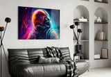 Astronaut Glass Wall Art || Designer Collection.