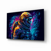 Astronaut Glass Wall Art || Designer Collection.