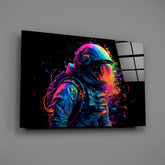 Astronaut Glass Wall Art || Designer Collection.